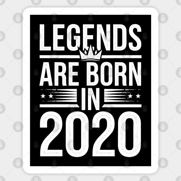 Legends Born in 2020 Magnet by MakerMind8.2